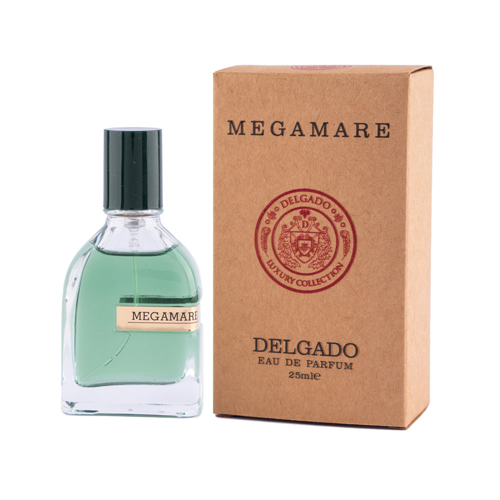 عطر جیبی مردانه دلگادو مدل ارتوپاریسی مگامار 25 میل